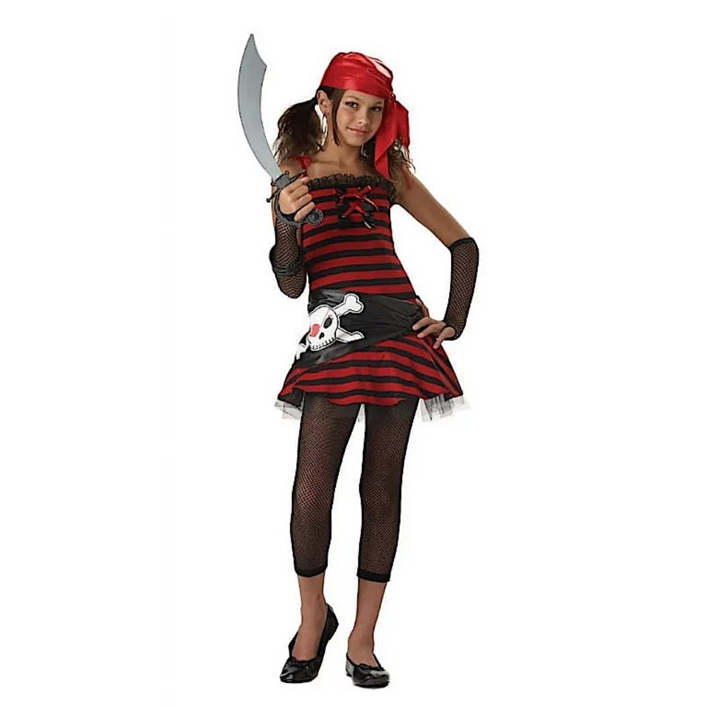 KIDS GIRLS PIRATE CUTIE HALLOWEEN COSTUME